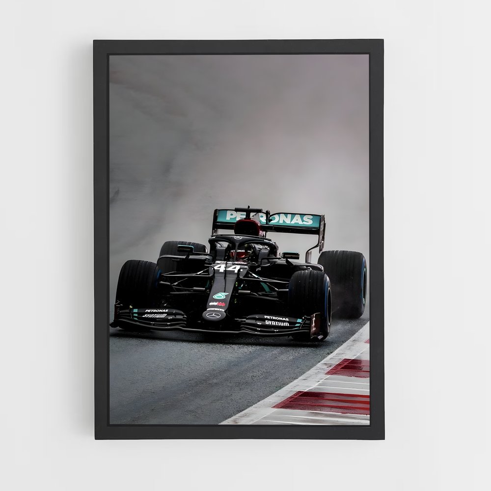 Poster La Première Victoire – affiche Voitures de Formule 1 (vue 2)